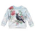 Australia Magpie Christmas Kid Ugly Christmas Sweater Eucalyptus Aboriginal Watercolor Stylized - Aussie Hoodie