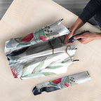 Australia Magpie Christmas Umbrella Eucalyptus Aboriginal Watercolor Stylized - Aussie Hoodie