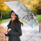 Australia Magpie Christmas Umbrella Eucalyptus Aboriginal Watercolor Stylized - Aussie Hoodie