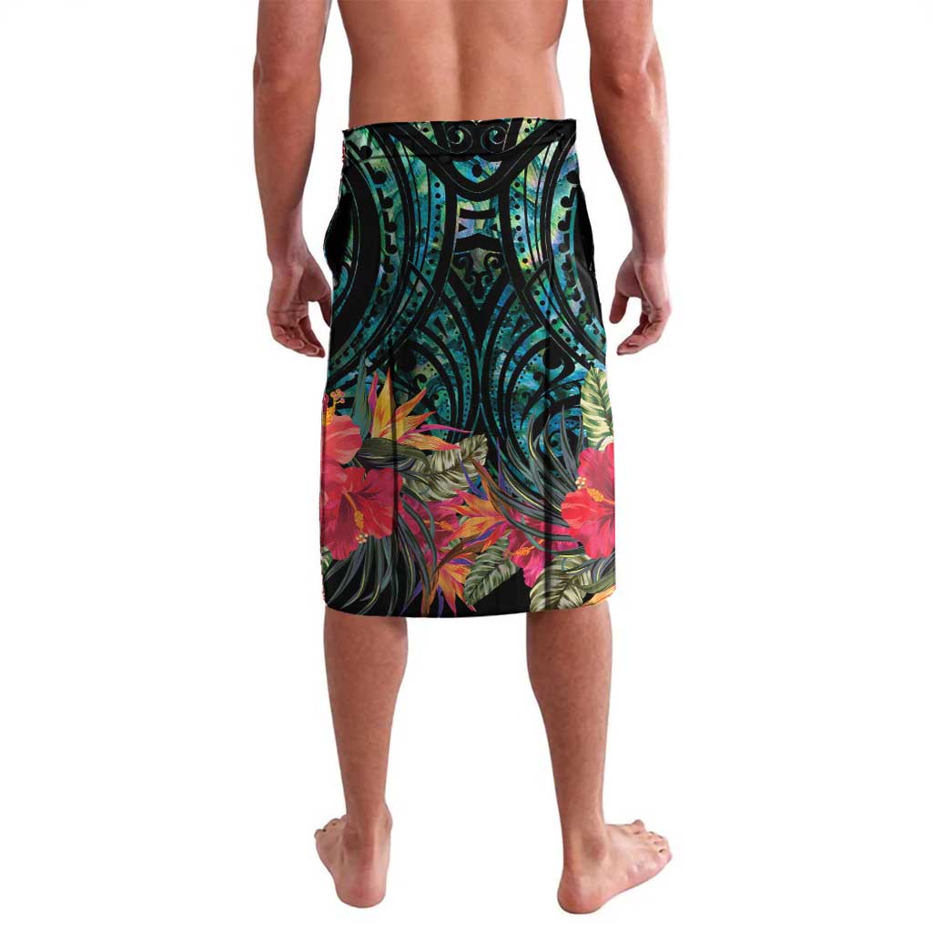 Sulphur-crested Cockatoo New Zealand Lavalava Paua Shell Aotearoa Maori Tropical Flowers - Aussie Hoodie