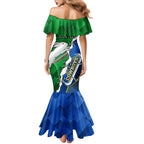 Personalised Rabbitohs And Cowboys Rugby Family Matching Mermaid Dress and Hawaiian Shirt Dynamic Style