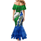 Personalised Rabbitohs And Cowboys Rugby Mermaid Dress Dynamic Style