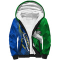 Personalised Rabbitohs And Cowboys Rugby Sherpa Hoodie Dynamic Style