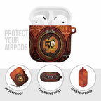NAIDOC Week 2026 Personalised AirPods Case 50 Years of Deadly Lizard Kangaroo Aboriginal Art