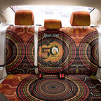 NAIDOC Week 2026 Personalised Back Car Seat Cover 50 Years of Deadly Lizard Kangaroo Aboriginal Art