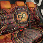 NAIDOC Week 2026 Personalised Back Car Seat Cover 50 Years of Deadly Lizard Kangaroo Aboriginal Art