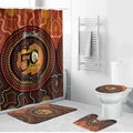NAIDOC Week 2026 Personalised Bathroom Set 50 Years of Deadly Lizard Kangaroo Aboriginal Art