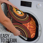 NAIDOC Week 2026 Personalised Bathroom Set 50 Years of Deadly Lizard Kangaroo Aboriginal Art
