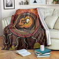 NAIDOC Week 2026 Personalised Blanket 50 Years of Deadly Lizard Kangaroo Aboriginal Art