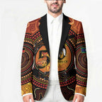 NAIDOC Week 2026 Personalised Blazer 50 Years of Deadly Lizard Kangaroo Aboriginal Art