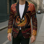NAIDOC Week 2026 Personalised Blazer 50 Years of Deadly Lizard Kangaroo Aboriginal Art