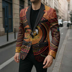 NAIDOC Week 2026 Personalised Blazer 50 Years of Deadly Lizard Kangaroo Aboriginal Art