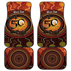 NAIDOC Week 2026 Personalised Car Mats 50 Years of Deadly Lizard Kangaroo Aboriginal Art