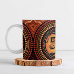NAIDOC Week 2026 Personalised Ceramic Mug 50 Years of Deadly Lizard Kangaroo Aboriginal Art