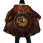 NAIDOC Week 2026 Personalised Cloak 50 Years of Deadly Lizard Kangaroo Aboriginal Art