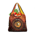 NAIDOC Week 2026 Personalised Grocery Bag 50 Years of Deadly Lizard Kangaroo Aboriginal Art