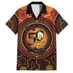 NAIDOC Week 2026 Personalised Hawaiian Shirt 50 Years of Deadly Lizard Kangaroo Aboriginal Art
