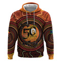 NAIDOC Week 2026 Personalised Hoodie 50 Years of Deadly Lizard Kangaroo Aboriginal Art