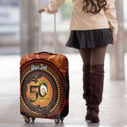 NAIDOC Week 2026 Personalised Luggage Cover 50 Years of Deadly Lizard Kangaroo Aboriginal Art