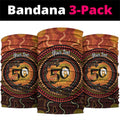 NAIDOC Week 2026 Personalised Neck Gaiter 50 Years of Deadly Lizard Kangaroo Aboriginal Art