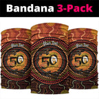 NAIDOC Week 2026 Personalised Neck Gaiter 50 Years of Deadly Lizard Kangaroo Aboriginal Art