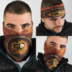 NAIDOC Week 2026 Personalised Neck Gaiter 50 Years of Deadly Lizard Kangaroo Aboriginal Art