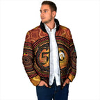NAIDOC Week 2026 Personalised Padded Jacket 50 Years of Deadly Lizard Kangaroo Aboriginal Art