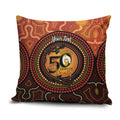 NAIDOC Week 2026 Personalised Pillow Cover 50 Years of Deadly Lizard Kangaroo Aboriginal Art