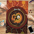 NAIDOC Week 2026 Personalised Puzzle 50 Years of Deadly Lizard Kangaroo Aboriginal Art