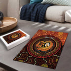 NAIDOC Week 2026 Personalised Puzzle 50 Years of Deadly Lizard Kangaroo Aboriginal Art