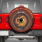 NAIDOC Week 2026 Personalised Spare Tire Cover 50 Years of Deadly Lizard Kangaroo Aboriginal Art