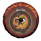 NAIDOC Week 2026 Personalised Spare Tire Cover 50 Years of Deadly Lizard Kangaroo Aboriginal Art