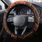 NAIDOC Week 2026 Steering Wheel Cover 50 Years of Deadly Lizard Kangaroo Aboriginal Art