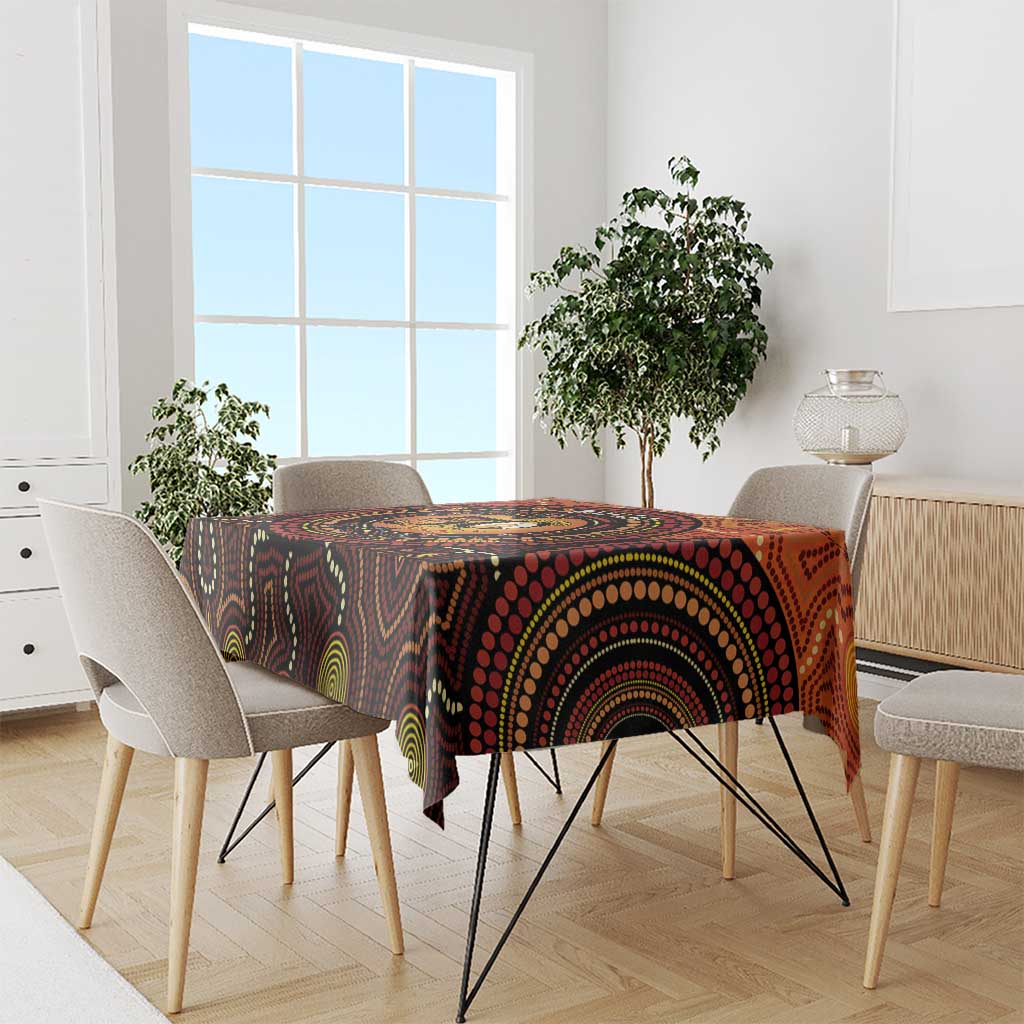 NAIDOC Week 2026 Personalised Tablecloth 50 Years of Deadly Lizard Kangaroo Aboriginal Art