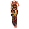 NAIDOC Week 2026 Personalised Tank Maxi Dress 50 Years of Deadly Lizard Kangaroo Aboriginal Art