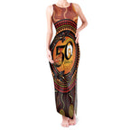 NAIDOC Week 2026 Personalised Tank Maxi Dress 50 Years of Deadly Lizard Kangaroo Aboriginal Art