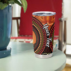 NAIDOC Week 2026 Personalised Tumbler Cup 50 Years of Deadly Lizard Kangaroo Aboriginal Art