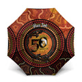 NAIDOC Week 2026 Personalised Umbrella 50 Years of Deadly Lizard Kangaroo Aboriginal Art