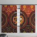 NAIDOC Week 2026 Personalised Window Curtain 50 Years of Deadly Lizard Kangaroo Aboriginal Art