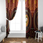 NAIDOC Week 2026 Personalised Window Curtain 50 Years of Deadly Lizard Kangaroo Aboriginal Art