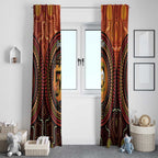 NAIDOC Week 2026 Personalised Window Curtain 50 Years of Deadly Lizard Kangaroo Aboriginal Art