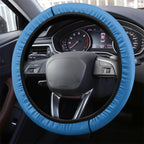 Personalised United States And Australia Steering Wheel Cover USA Eagle With Aussie Kangaroo