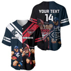 Custom Blues And Bombers Football Baseball Jersey 2024 Together Sporty