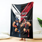 Custom Blues And Bombers Football Blanket 2024 Together Sporty