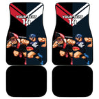 Custom Blues And Bombers Football Car Mats 2024 Together Sporty