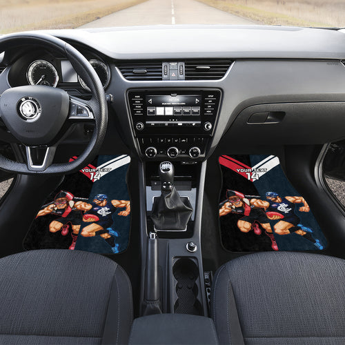 Custom Blues And Bombers Football Car Mats 2024 Together Sporty