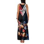 Custom Blues And Bombers Football Family Matching Tank Maxi Dress and Hawaiian Shirt 2024 Together Sporty
