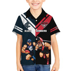 Custom Blues And Bombers Football Hawaiian Shirt 2024 Together Sporty