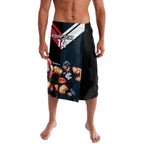 Custom Blues And Bombers Football Lavalava 2024 Together Sporty
