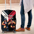 Custom Blues And Bombers Football Luggage Cover 2024 Together Sporty